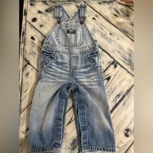 OshKosh B'gosh Light Blue Denim Overalls